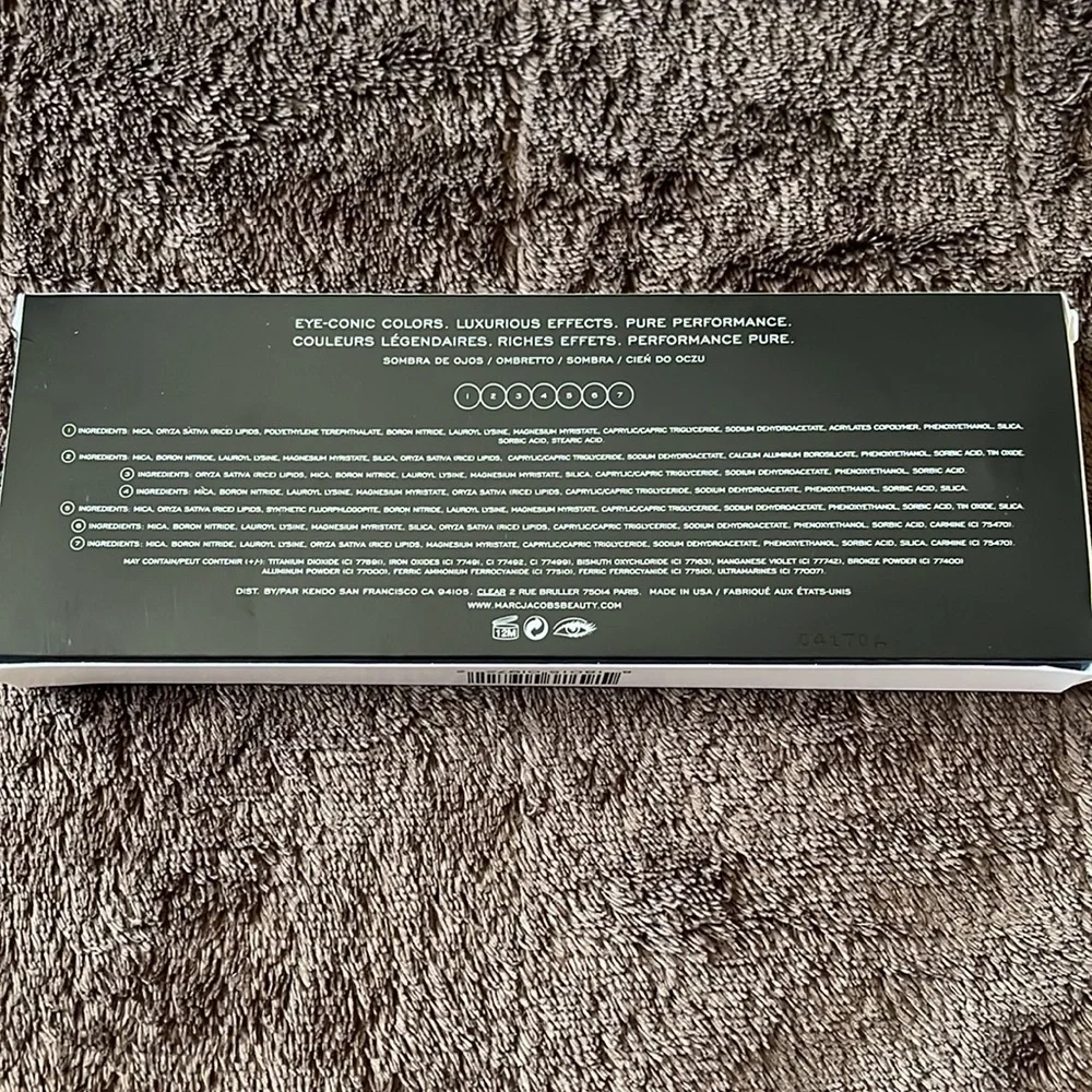 Marc Jacobs The Night Owl (214) Style Eye-Con No. 7 Palette